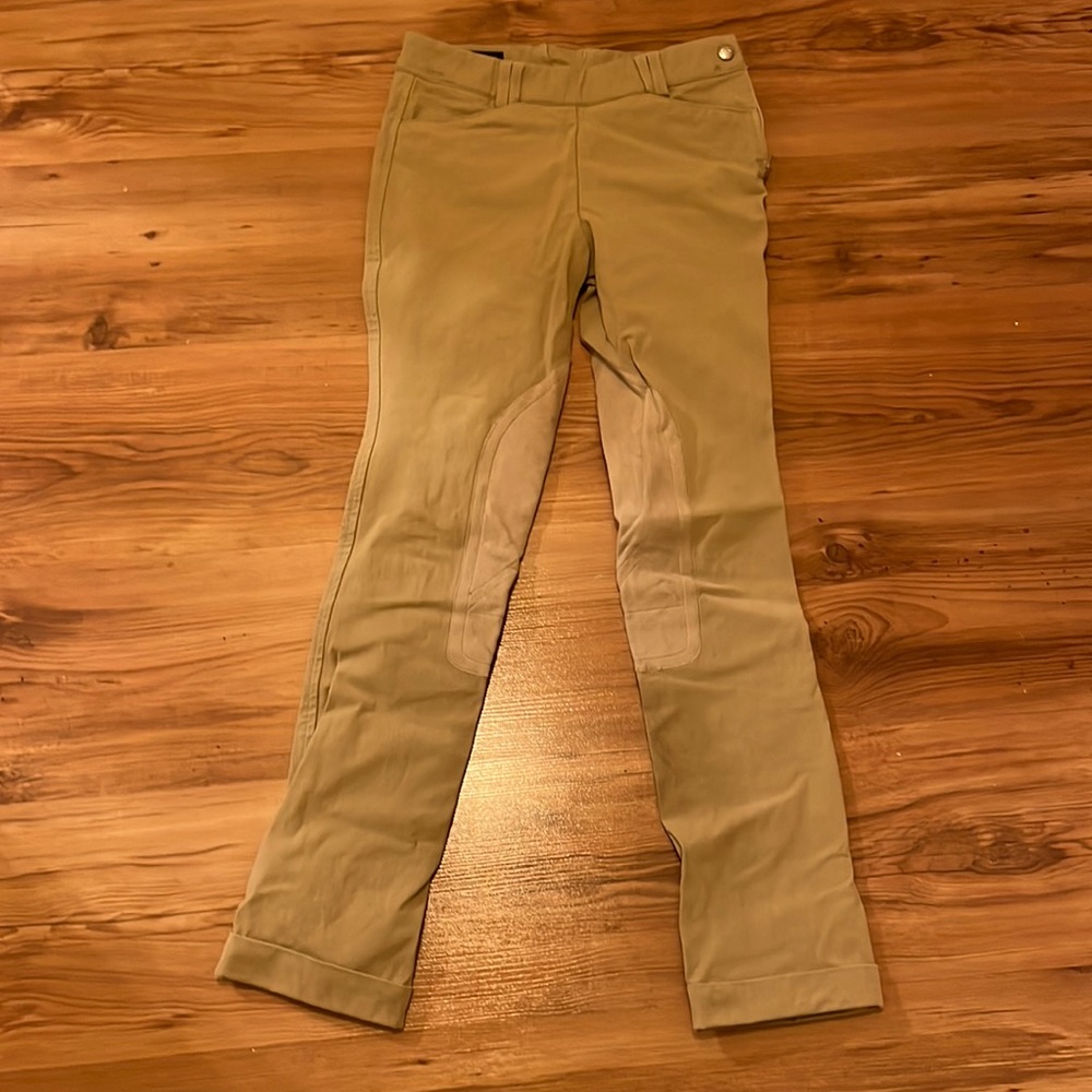 Girls Ariat side zip jods size 12